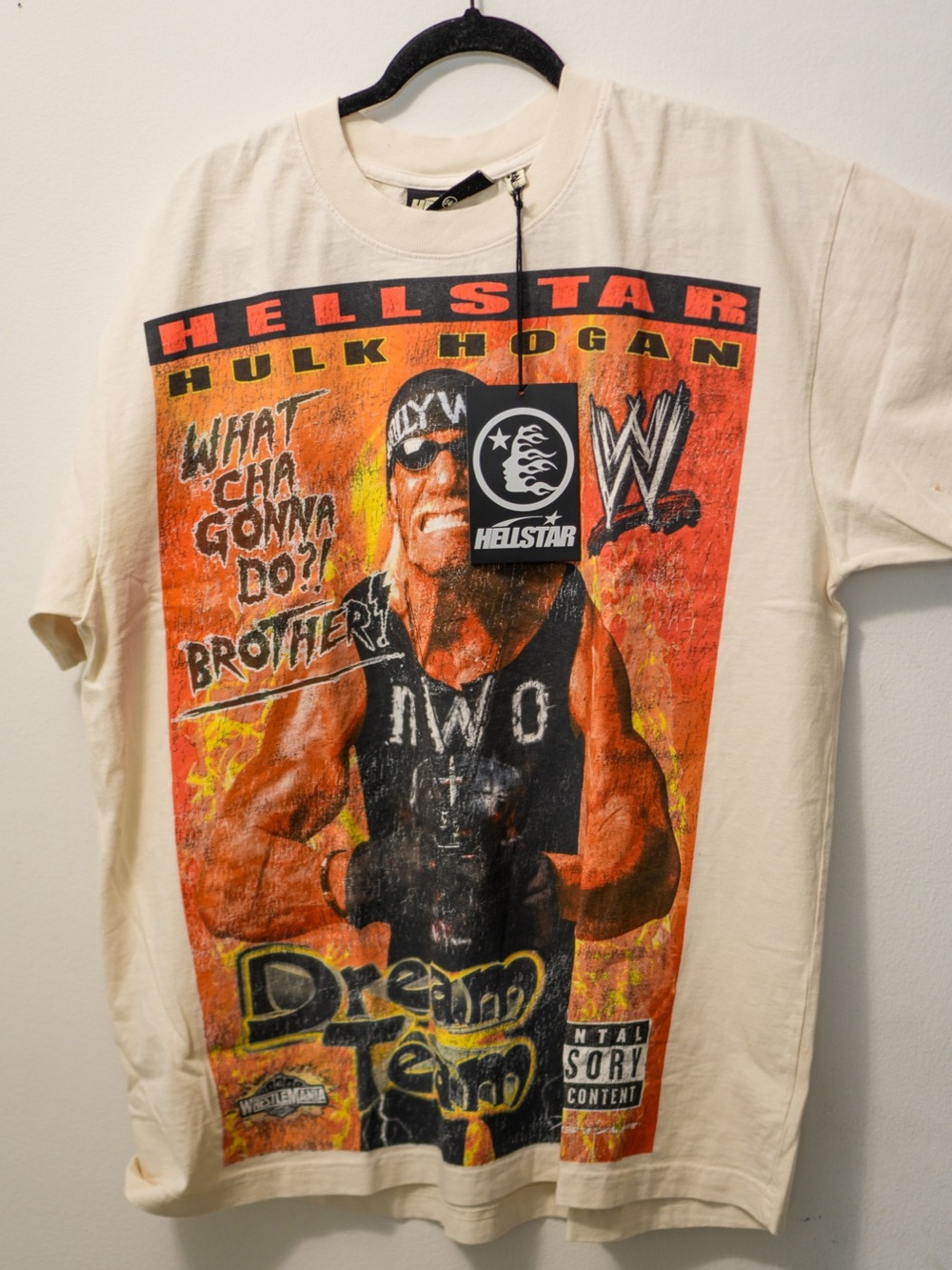 Hellstar x Hulk Hogan NWO “Dream Team” WrestleMania Tee